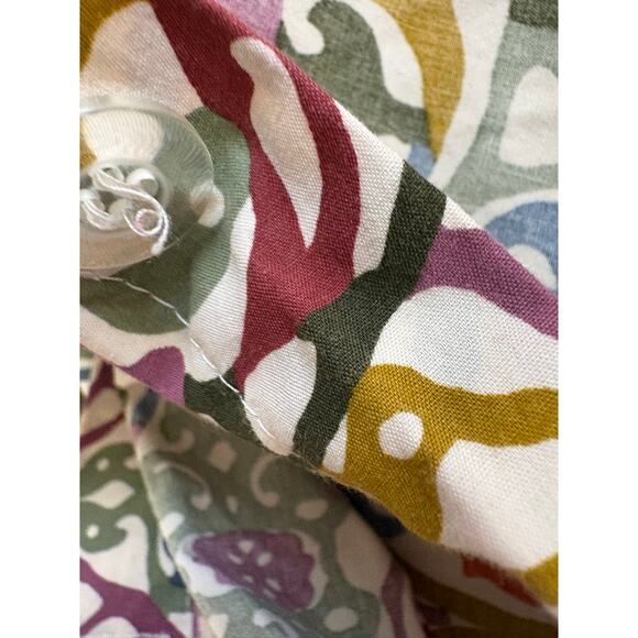 Crate & Barrel Lucia King Duvet Cover - Picture 5 of 6